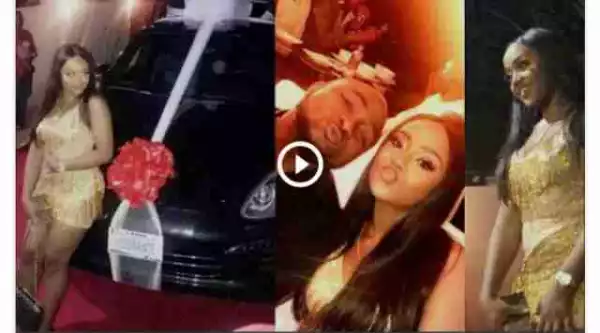 Davido Reveals Why His Woman, Chioma Is Not Driving Her Assurance Porsche